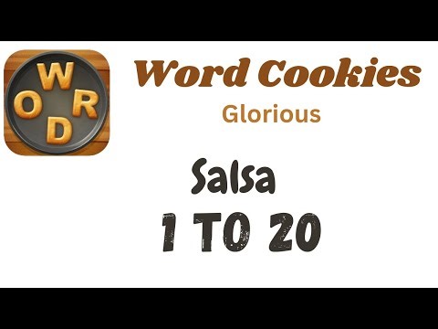 Word Cookies Salsa Answers [1 to 20 Levels] | Under Glorious Category