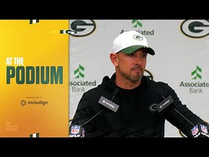 Matt LaFleur details the mindset of going on the road for the playoffs