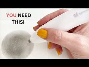 How cleanly an electric eraser can lift coloured pencil