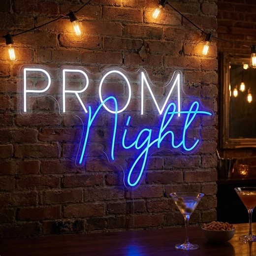 Custom Prom Night LED Neon Sign, Graduation Party Wall Decor, Class of 2026 Display - Etsy