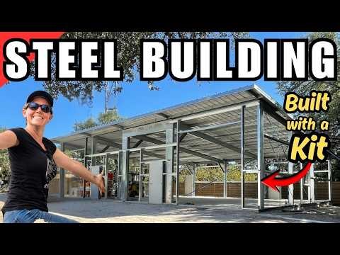 Prefab Shop! Just Bolt & Screw it Together