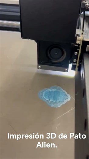 Impresión en Bambu Lab. Pato Alien. #ITP