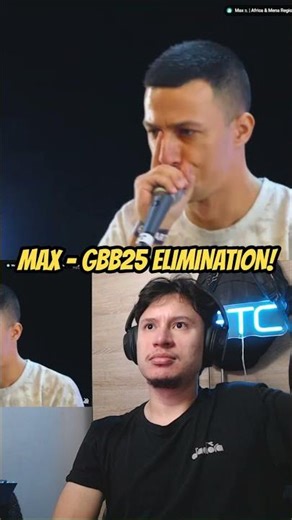 Max - GBB25 Elimination BEATBOX REACTION 🔥 #shorts