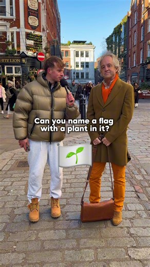 Name a flag with a PLANT 🌱 Follow & Comment below if you know the answer!🏳️✅ #plant #tree #flag #uk #country