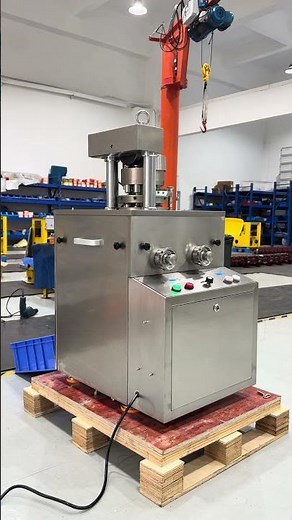 Pharmaceutical Tablet Press Machine - ZP9B Rotary Press for Labs & Factories #tabletpress