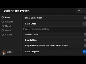 *Super Hero Tycoon* Script 🦸‍♂️ ll Pastebin ll Mobile & Pc 🖥