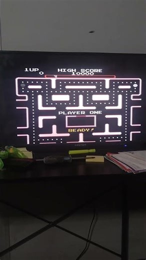 (NES) tengen Ms Pac man #retro#Ms pac man