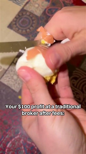 POV: Getting your hard-earned profits micro-chipped away by different fees 🥚