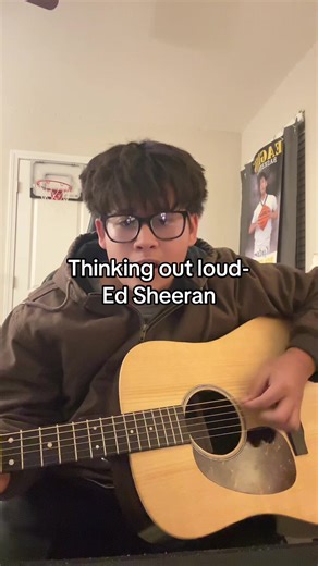 Sorry if this isn’t great. I haven’t posted in a while, so don’t give me a swirly at school. Hope yall had a good thanksgiving #thinkingoutloud #guitar #fyp #thinkingaboutyou #hello