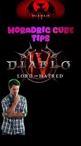 Diablo 4 tips and Horadric Cube tricks. #diablo4 #gaming #tipsandtricks #rpg #diablo #howto