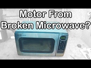 Making A Motor With Microwave Parts: 030