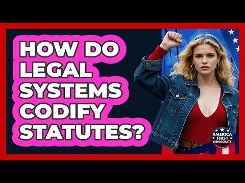 How Do Legal Systems Codify Statutes?