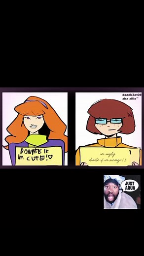 Cute Scooby-Doo Fan Art Featuring Velma and Daphne