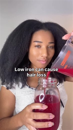 ALY ALVARADO | NATURAL HAIR on Instagram: "🍊🍋Have you checked your iron levels?! Recipe: 1 large beet or 2 small beets 2 oranges 1 lemon Thumb sized piece of ginger About 5 or 6 cups water ✨Beets: non-heme iron and folate, essential for producing red blood cells and maintaining oxygen flow ✨Oranges and lemon: rich in vitamin C and citric acid, which can help improve iron absorption ✨Ginger: has anti inflammatory properties and can help improve circulation For follicles to grow, they need consi