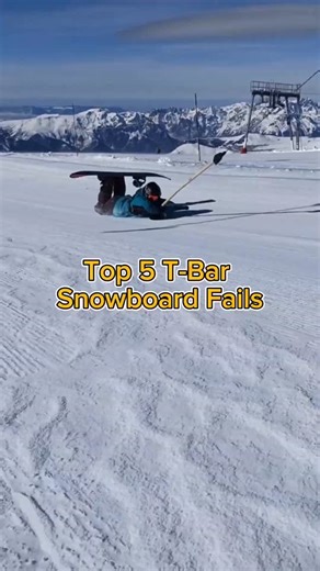 OutOfService snowboarding webseries on Instagram: "Top 5 T-Bar snowboard fails"
