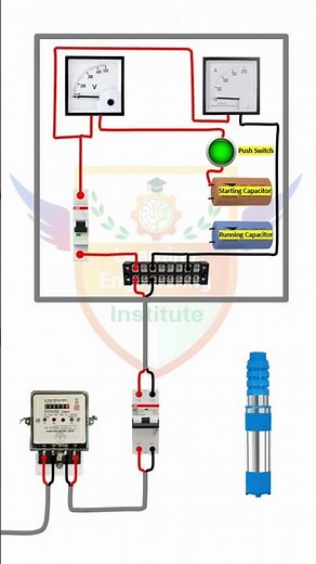 Single Phase Submersible Starter Wiring