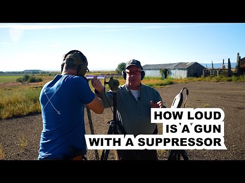 How Loud is a Gun with a Suppressor?