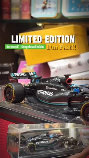 The Campus on Instagram: "Speed ka charm, miniature form me! 🏎️💨 Mercedes F1 — George Russell edition, now at The Campus Gifts! Collectible vibes for true motorsport lovers ❤️‍🔥” 📍 Location: The Campus Gifts (Premium) Koenagar NAC Market, RSCL 3 Opp. Hot & Sweet Restaurant, Rourkela 📞 Contact: +91 8917519530 📸 Instagram: @thecampusrourkela #rourkela #TheCampusRourkela #CampusGifts #MiniatureCar #MercedesF1 #GeorgeRussell #PetronasF1 #RourkelaVibes 