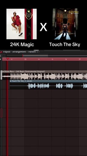 Exploring the 24K Magic and Touch The Sky Mashup