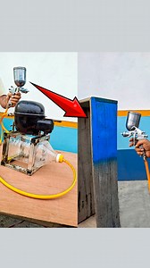 20K views · 44 reactions | Homemade spray paint compressor | air compressor with refrigerator //#highlights | Rana Craft | Facebook