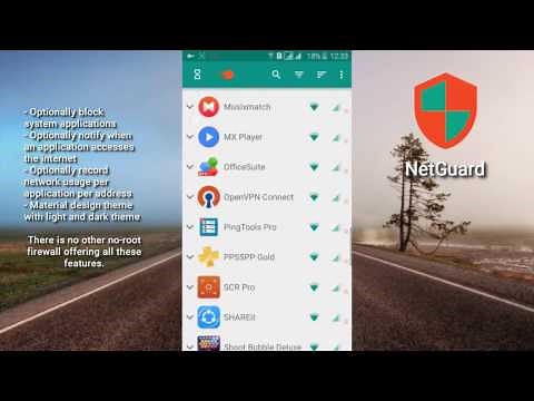 NetGuard No Root Firewall for Android - The Firewall for your Android