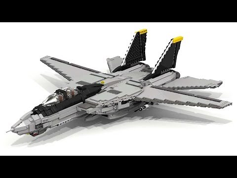 Lego F-14 Tomcat | 1:34 Minifgure Scale