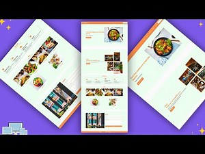 🇮🇳Create a Restaurant Website Using HTML, CSS, and JavaScript | ‪@becodewala‬
