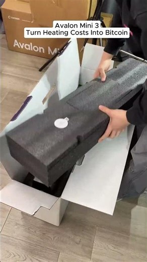 Avalon Mini 3 Designed Like a Baseboard Heater Hides Bitcoin Power in Plain Sight