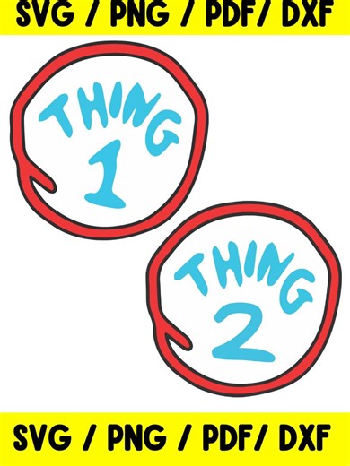 Dr Seuss Printable ,little Thing Png, Dr Seuss Svg, Dr Seuss Svg Font, Thing 1 Svg, Seuss Font Svg, Teacher of All Thing, Teacher Svg - Etsy