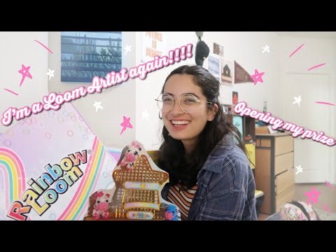 Unboxing my Loom Artist Prize 2024 (Rainbowloom)