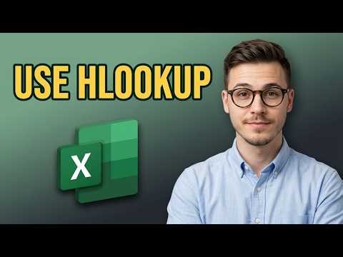 How to Use Hlookup Function in Microsoft Excel [2026 Step by Step]