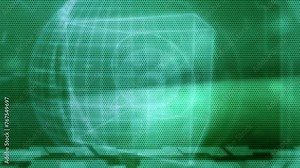 animated moving motion background showing nuclear molecules atom radioactive power electricity energy ray