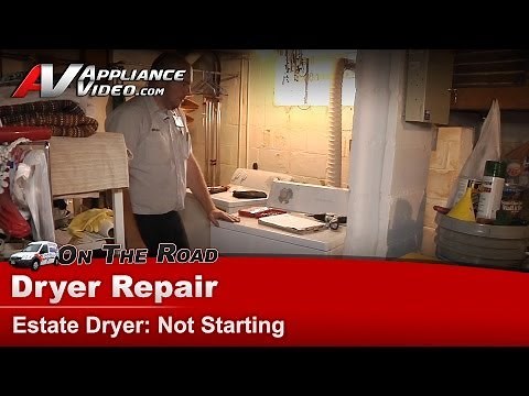 Estate Dryer Repair - Not Starting - Fuse