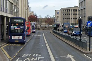 Starting Monday, only taxis and buses will be allowed north on Arundel Gate in Sheffield