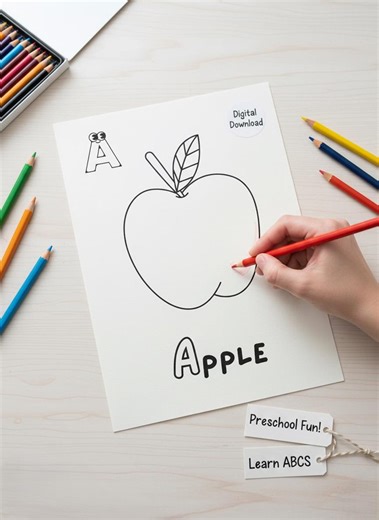 Alphabet Coloring Book | ABC Printable Activity | Digital Download | Canva Editable - Etsy Australia