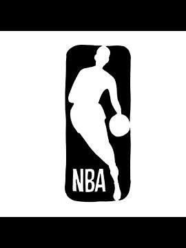 How to draw NBA Basketball Logo