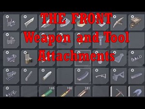 The Front: Weapon and Tool Attachments