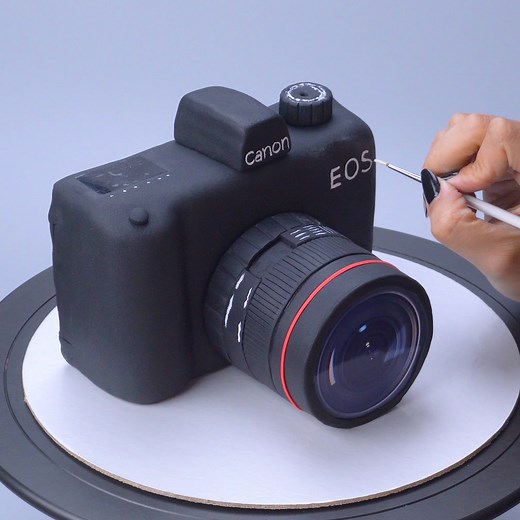 3D CAMERA CAKE Realistic Cake by Cakes StepbyStep | Cookies Inspiration