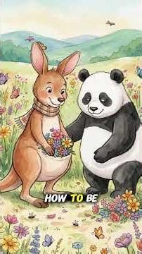 Pipo and Bao: A Hopping Friendship 🐼🦘