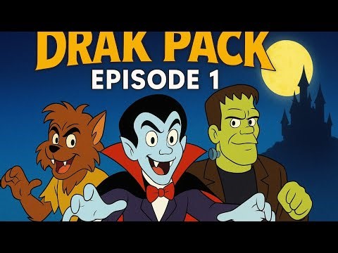 Drak Pack Episode 1 | Classic Cartoon Full Episode | Retro Animation TV Show HD