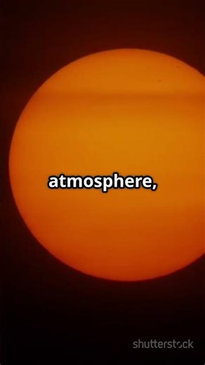 Why the Sun Looks Yellow from Earth! #facts #science #hiddengems #space #didyouknow #sun