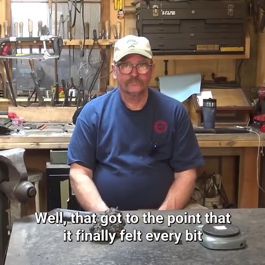 How to refine an iron bloom into wrought iron