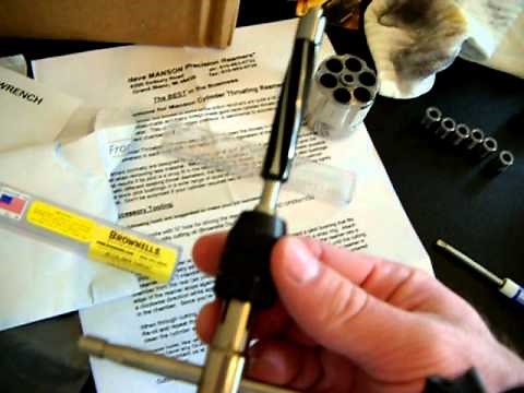 How to ream your revolver cylinder part 1