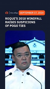 A 125-million-peso increase in the 2018 cash flow of companies owned by Harry Roque raises lawmakers’ suspicions he may have benefited from POGOs. Full story: https://www.rappler.com/newsbreak/in-depth/harry-roque-wealth-increase-pogo-investigation-hot-list/ | Rappler