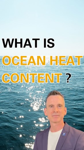 Ocean heat in 2024 set a new record for the eighth year in a row 🥵 Warming of the oceans indicates the Earth is out of energy balance, meaning the extra heat that is being trapped in the Earth by the increasing amount of greenhouse gases is being absorbed by the ocean – the biggest sponge for such heat. Ocean warming affects ecosystems and economies. To learn more about the current status of ocean heat and its impacts, check out the latest #StateOfClimate report. 🔗 https://bit.ly/3RhqxsD | Wor