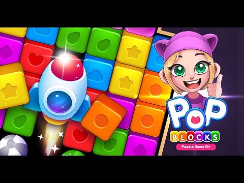 POP Blocks Puzzle Game KIT (Unity Promo)