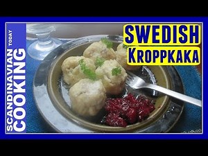 Swedish Potato Dumplings with Pork Recipe - Traditional Dumpling called Kroppkaka
