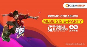 Promo Codashop: Top up diamond Mobile Legends pakai ShopeePay dapat cashback 80%