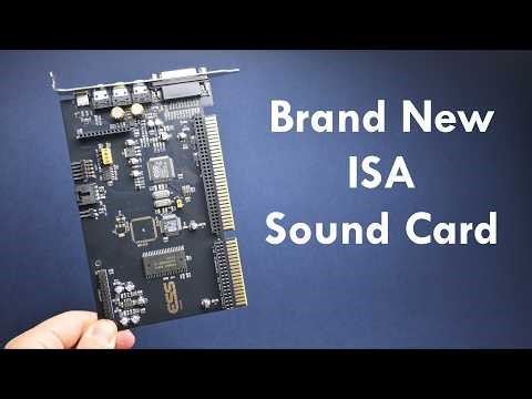 Brand New MK1869 ESS AudioDrive ISA Sound Card
