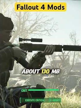 Two fantastic weapon mods for Fallout 4 #fallout4 #fallout4mods
